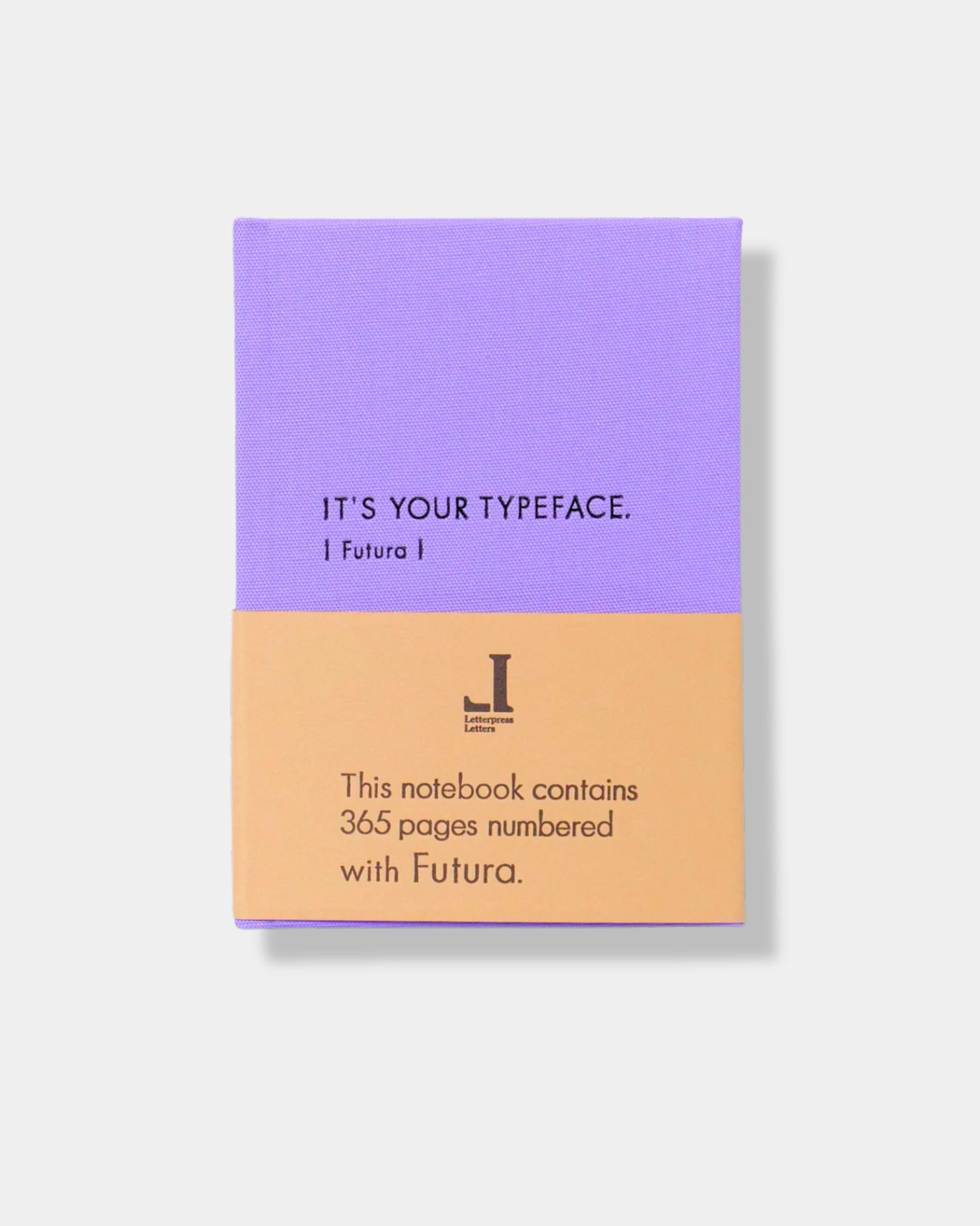 365-siders Letterpress Notatbok (Futura)