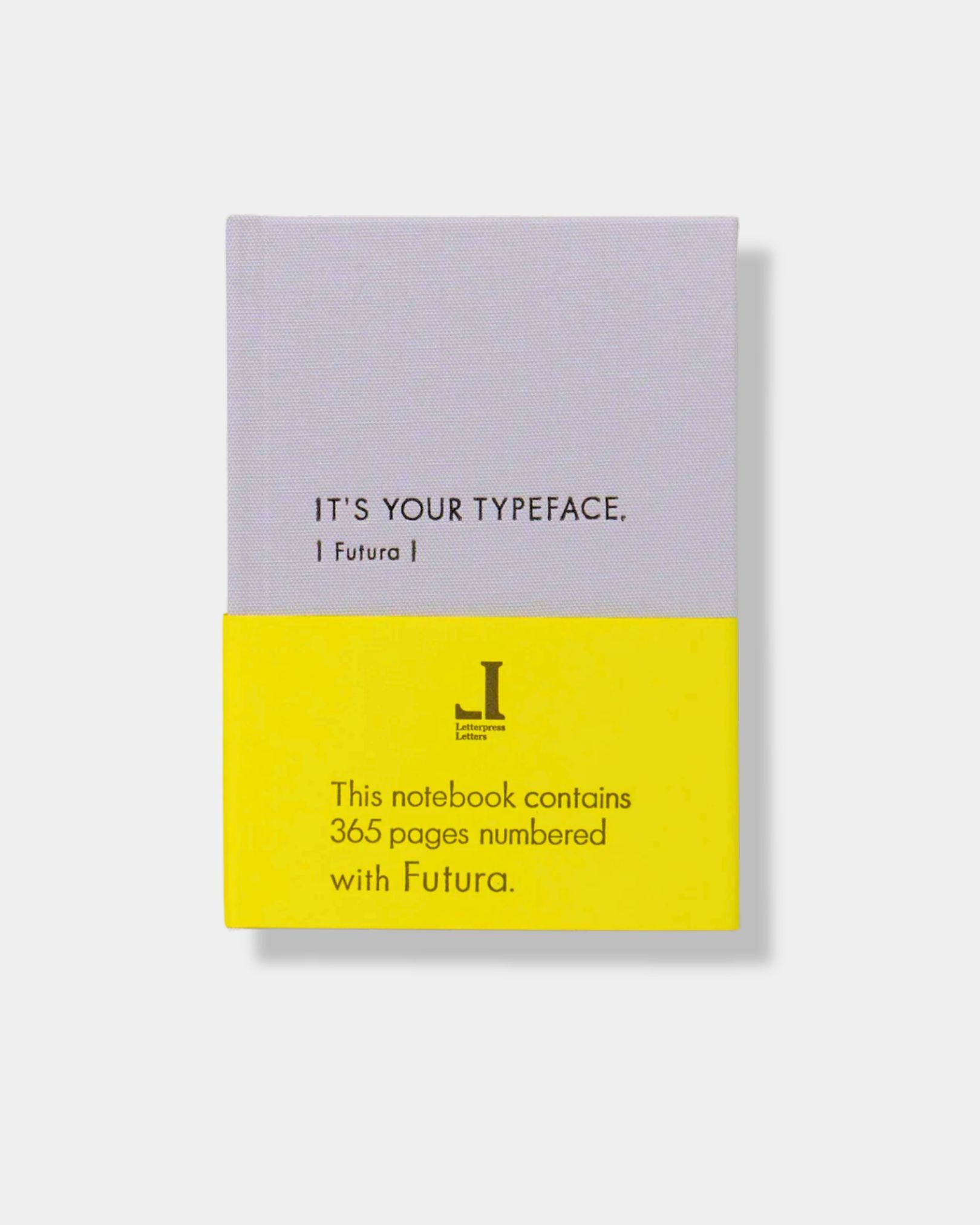365-siders Letterpress Notatbok (Futura)