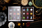 Foiled Stamp Stickers — "Gems"