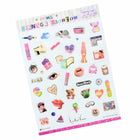 Girlhood Stickers by Haricot Vert featuring nostalgic teenage bedroom and girlhood nostalgia imagery
