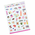 Girlhood Stickers by Haricot Vert featuring nostalgic teenage bedroom and girlhood nostalgia imagery