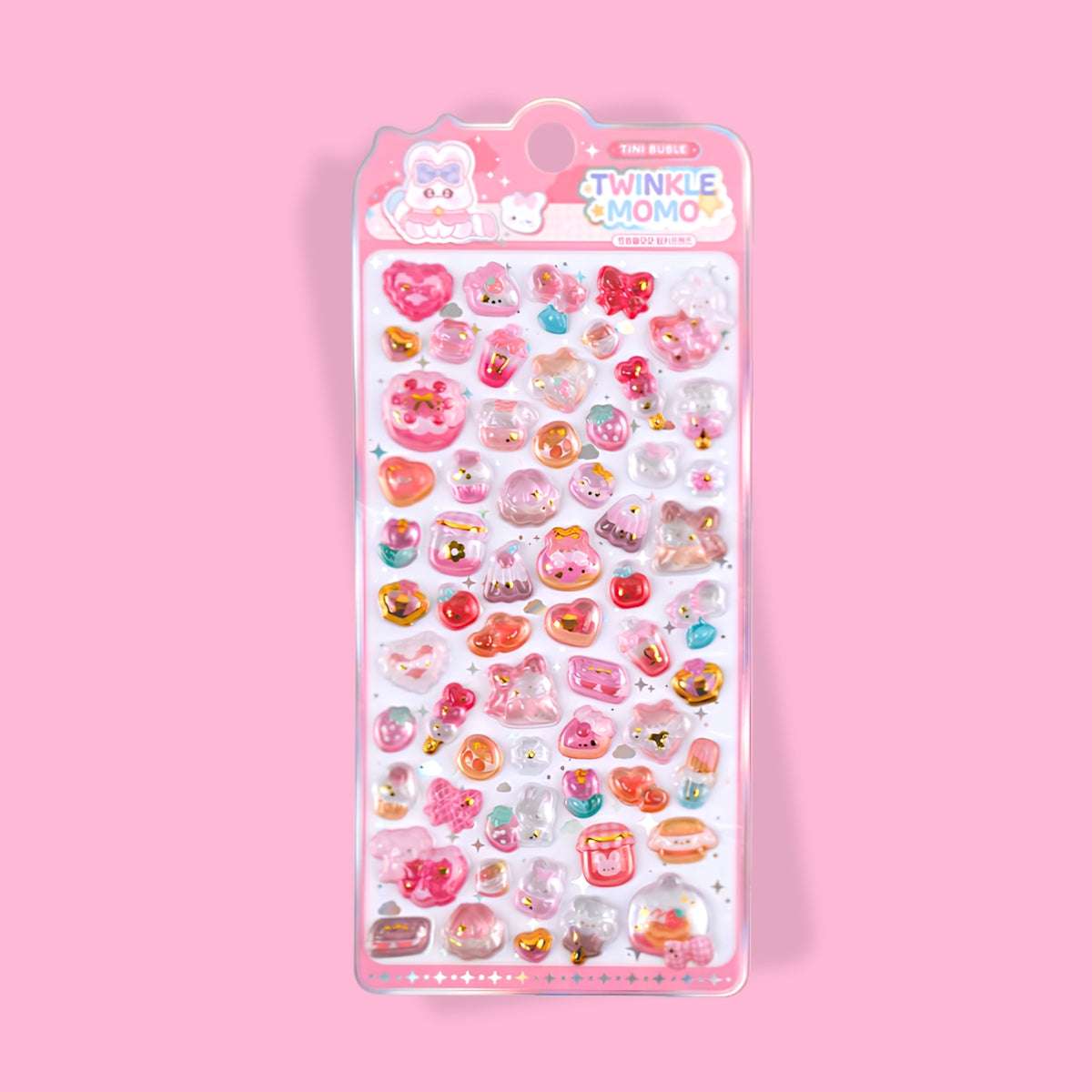 Glitter Picnic — 3D Klistremerker