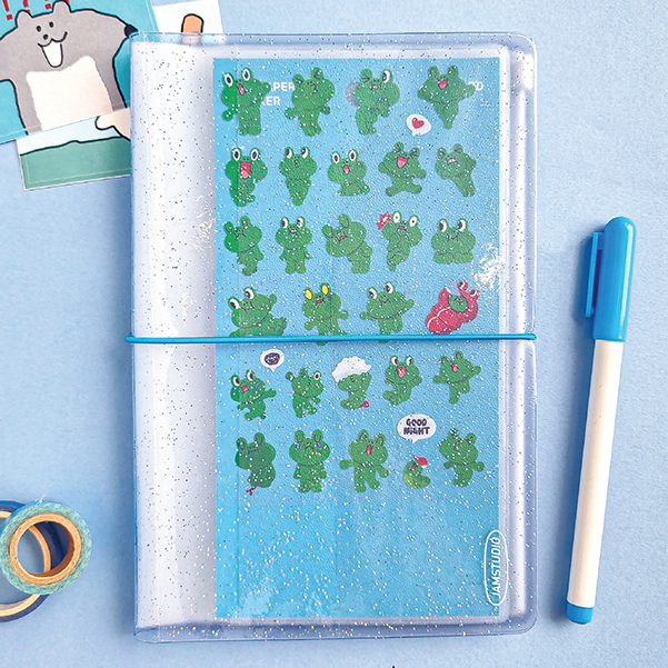 Sticker Organizer Book — Long Pockets