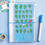 Sticker Organizer Book — Long Pockets