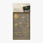 Gold Foil Rub-Ons — Life Log