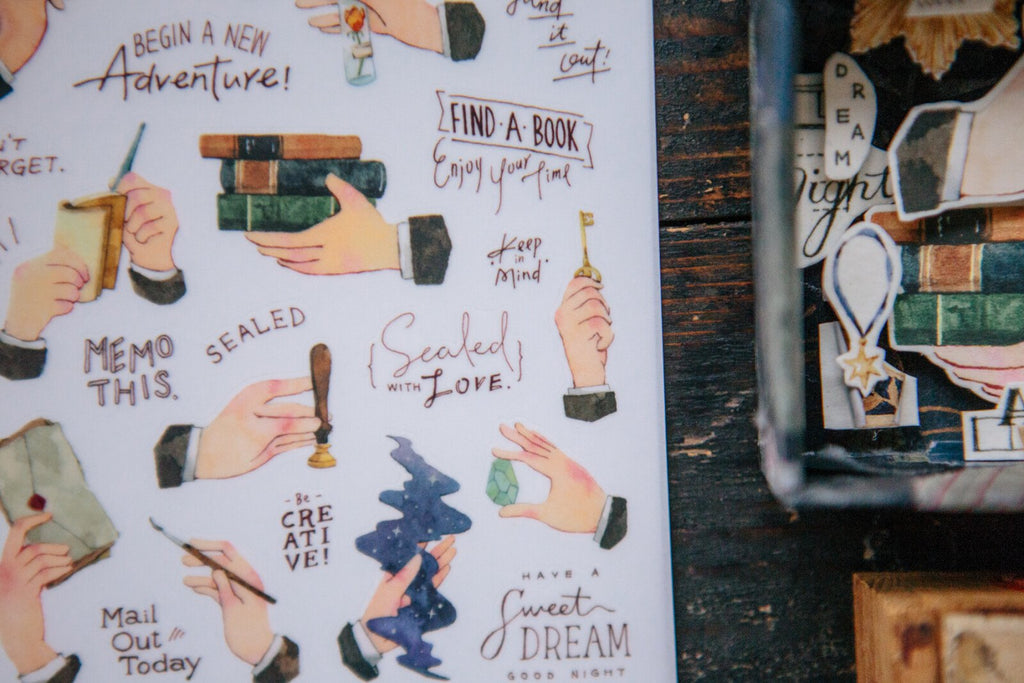 Transfer Klistremerker — "Creative Hands"
