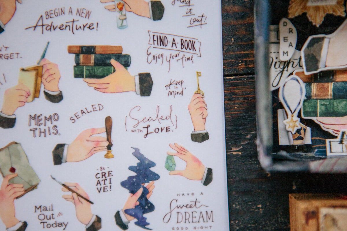 Transfer Klistremerker — "Creative Hands"