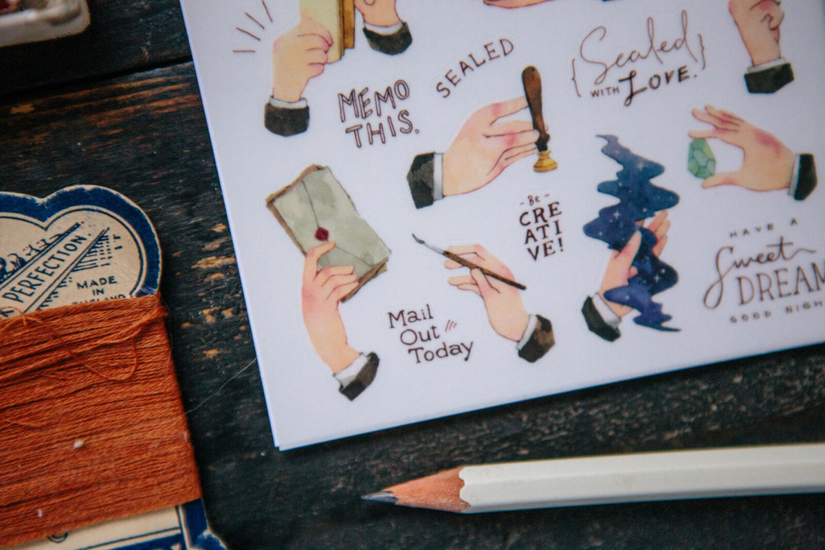 Transfer Klistremerker — "Creative Hands"