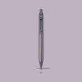 Uni-Ball Zento Flow — Hematite Grey 0.5