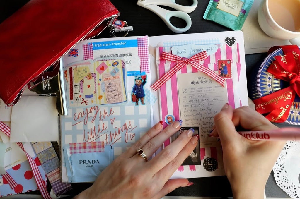 Ribbon Junk Journal
