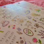 Eleganse — Gullfolie Washi Klistremerker
