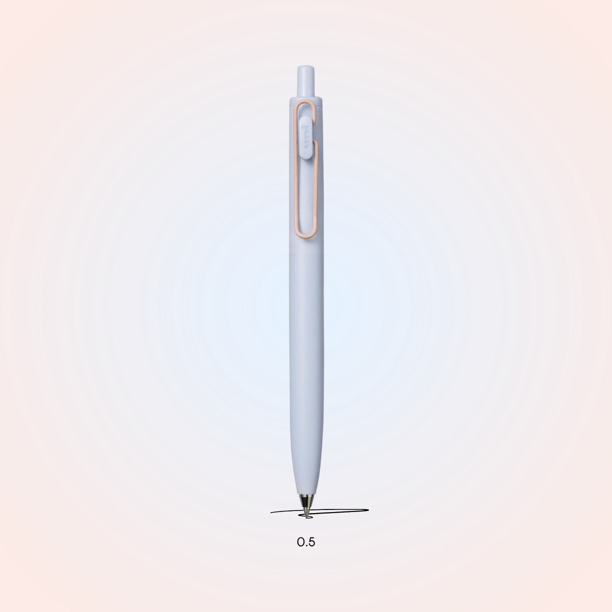 Uni-Ball One F — Ice Blue Duo