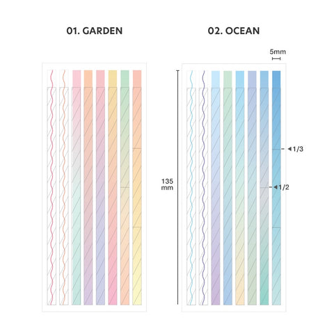 Index Highlighter Klistremerker