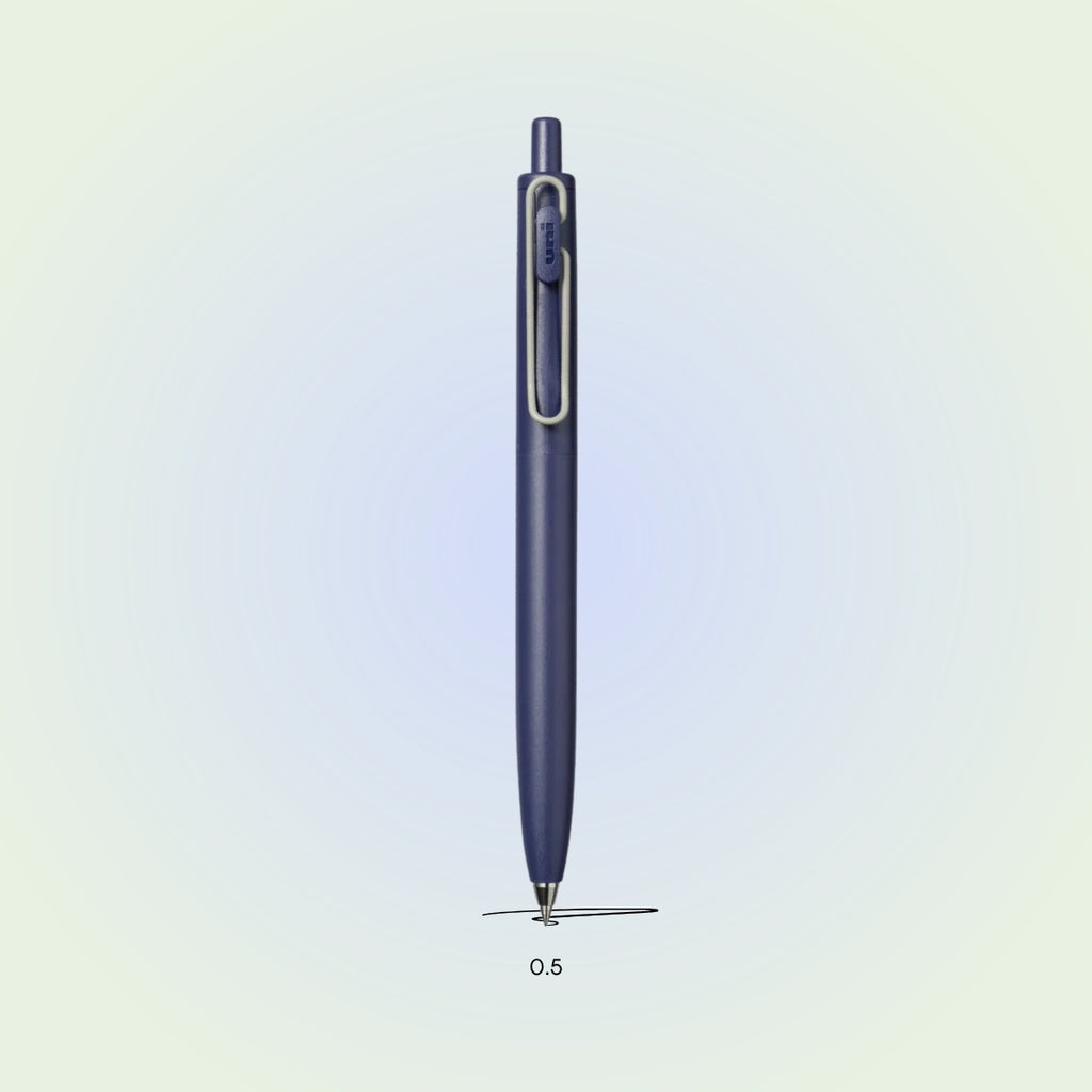 Uni-Ball One F — Indigo Duo