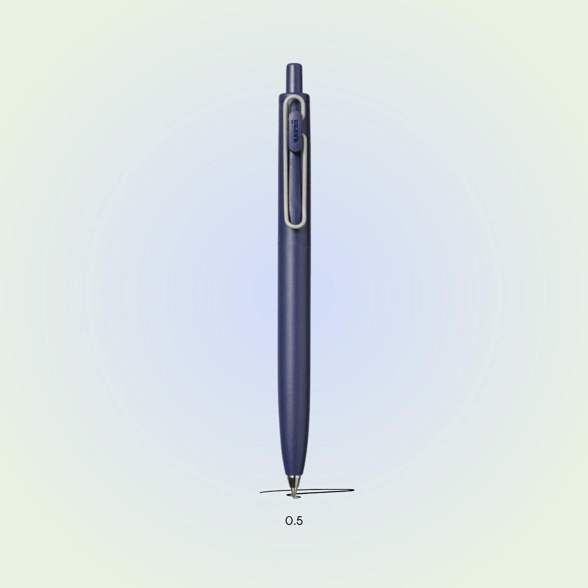 Uni-Ball One F — Indigo Duo