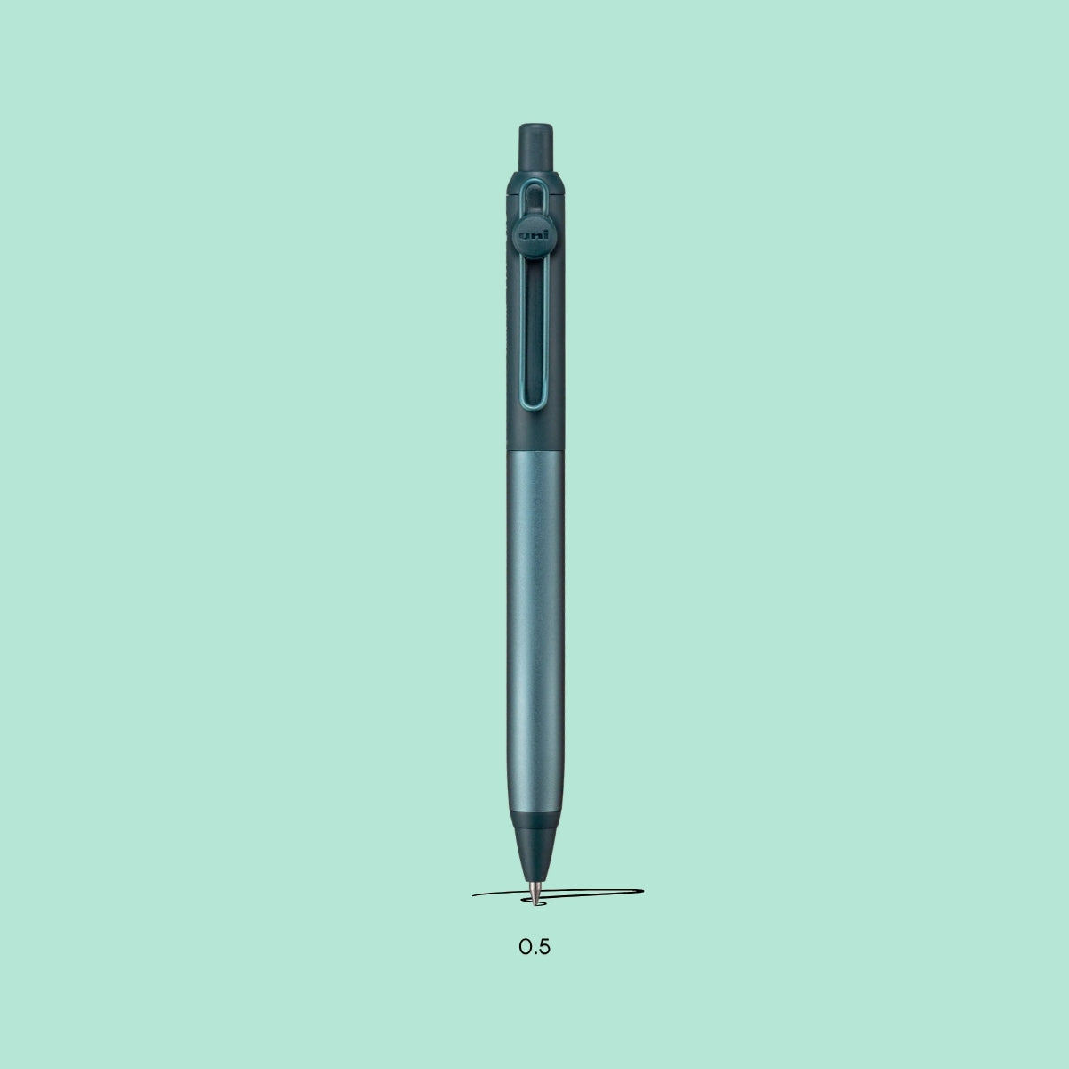 Uni-Ball Zento Flow — Jade Turquoise 0.5