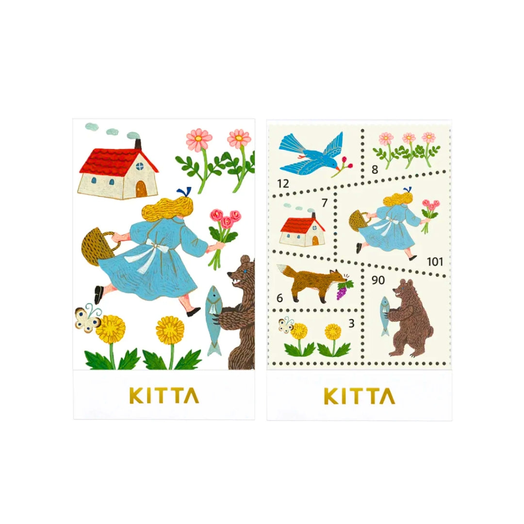 Postage Stamp Klistremerke-Bok