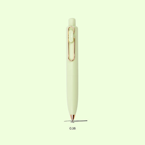 Uni-Ball One P — Rose Gold Clip — La France 0.38