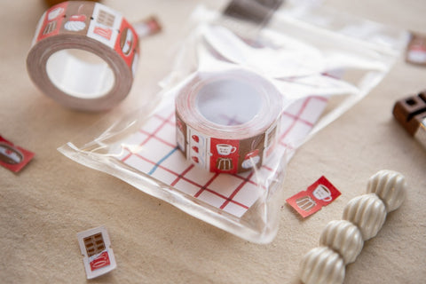 Label Sticker Roll - "Tea Time"