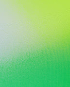 Detail of neon green bullet journal's flexible recycled leather cover