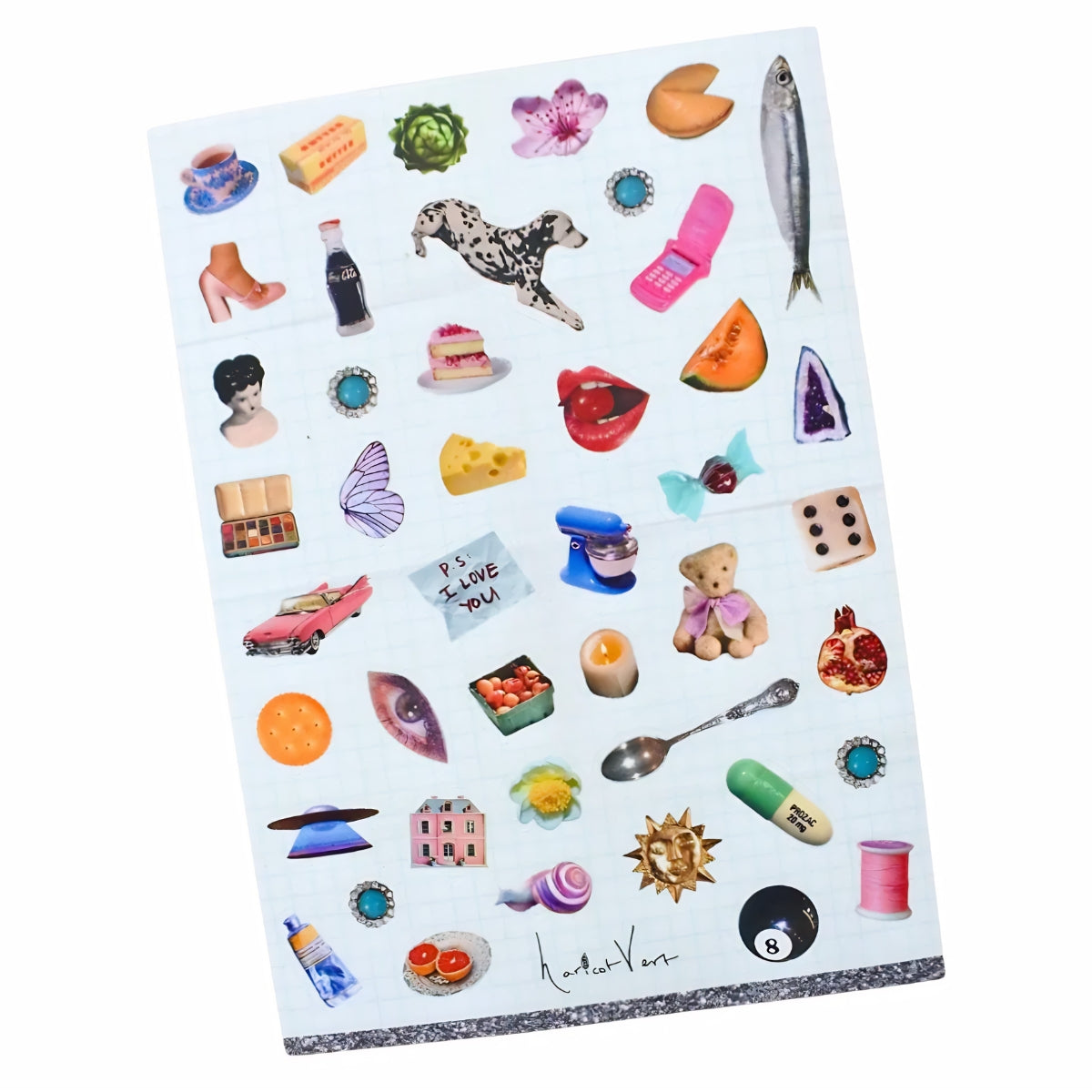 Main Character Stickers by Haricot Vert featuring Picto Charm photography-based designs for journaling and scrapbooking