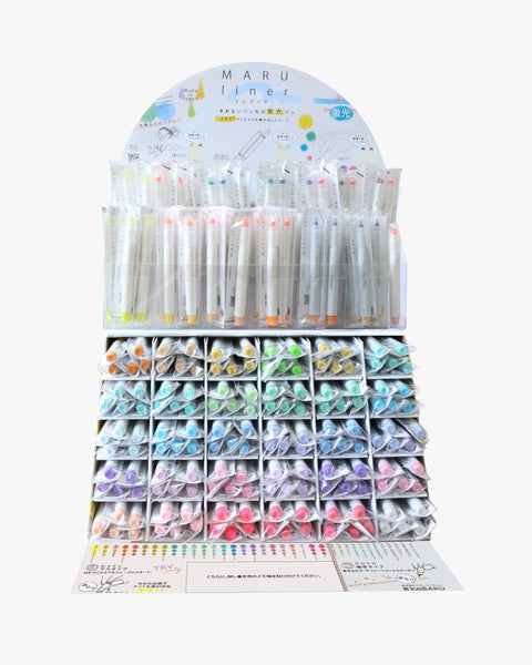 Maru Dot Liner ● Rund Tusj / Highlighter