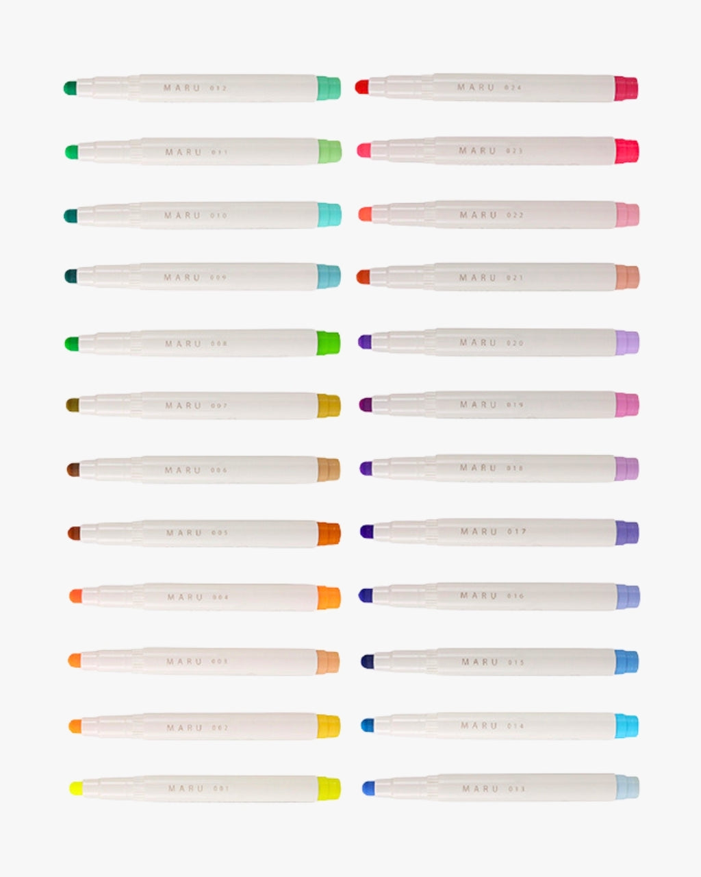 Maru Dot Liner ● Round-Tip Highlighter
