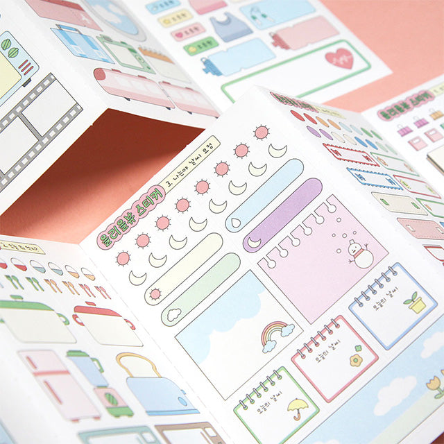 Memo Washi Sticker Pack