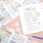 Memo Washi Sticker Pack