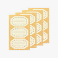 Gold Foil Label Stickers