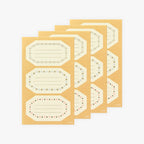 Gold Foil Label Stickers