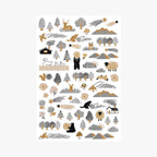 Scribble Washi Stickers