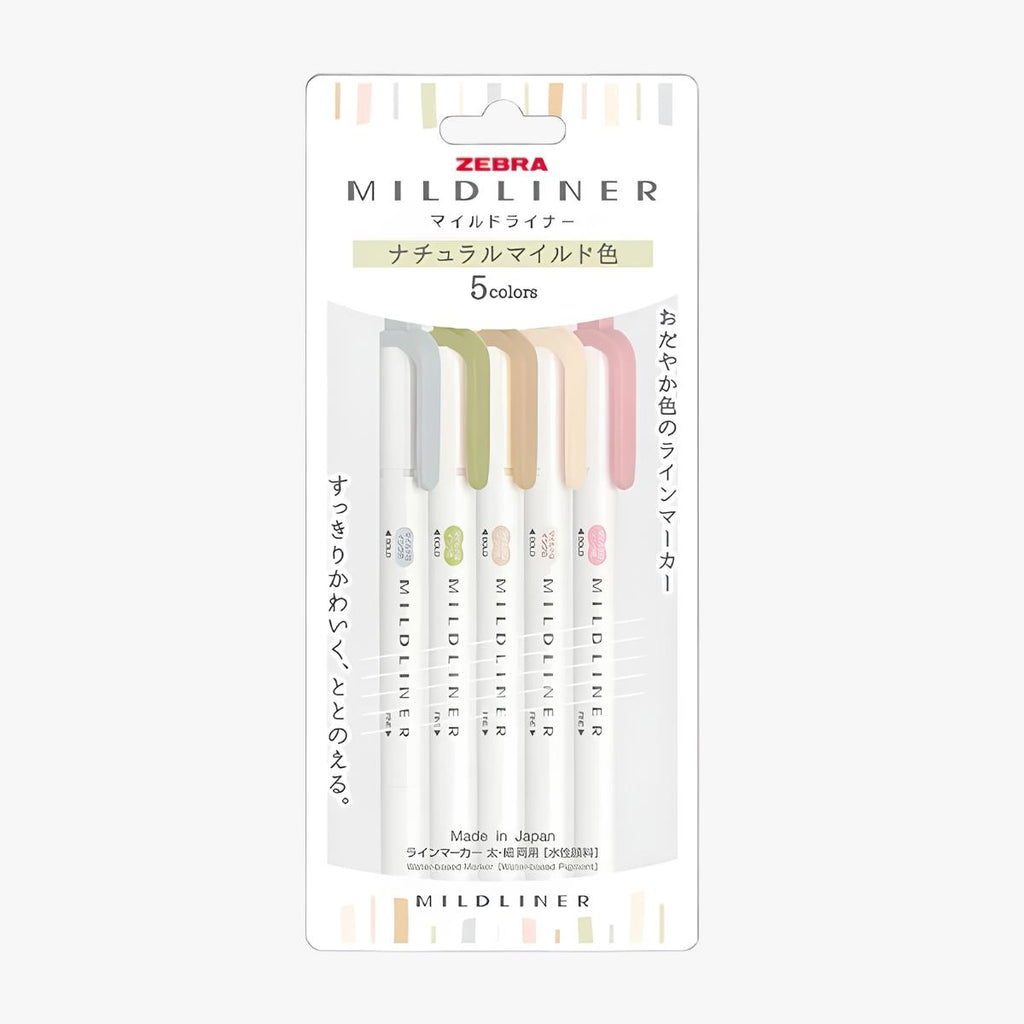 Pastel & Earthy Mildliner Set