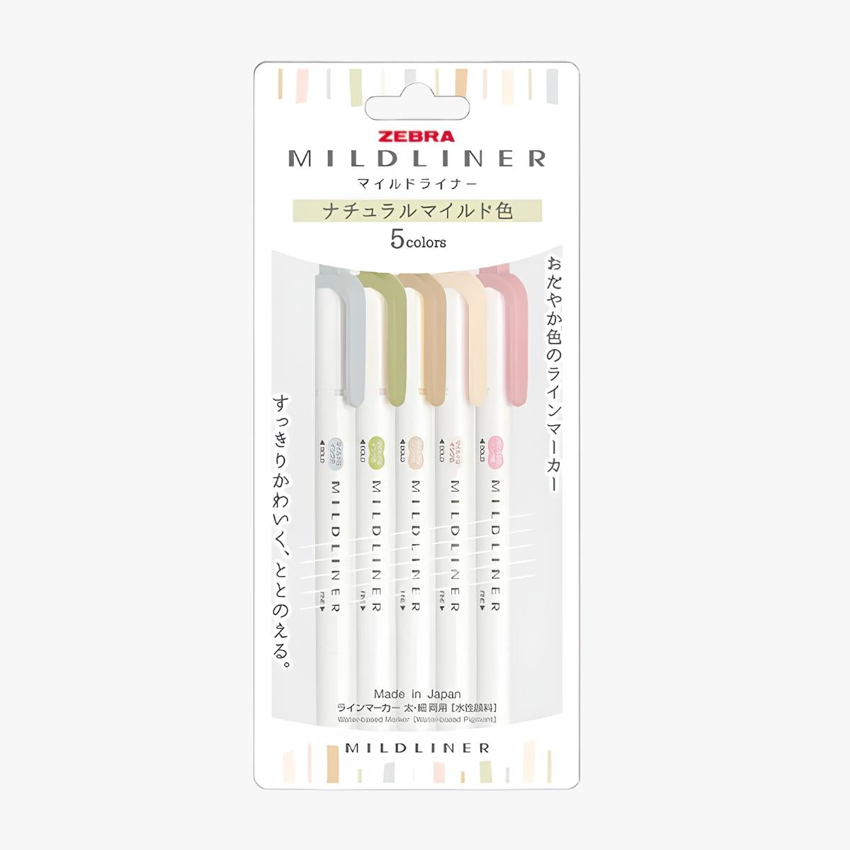Pastel & Earthy Mildliner Set