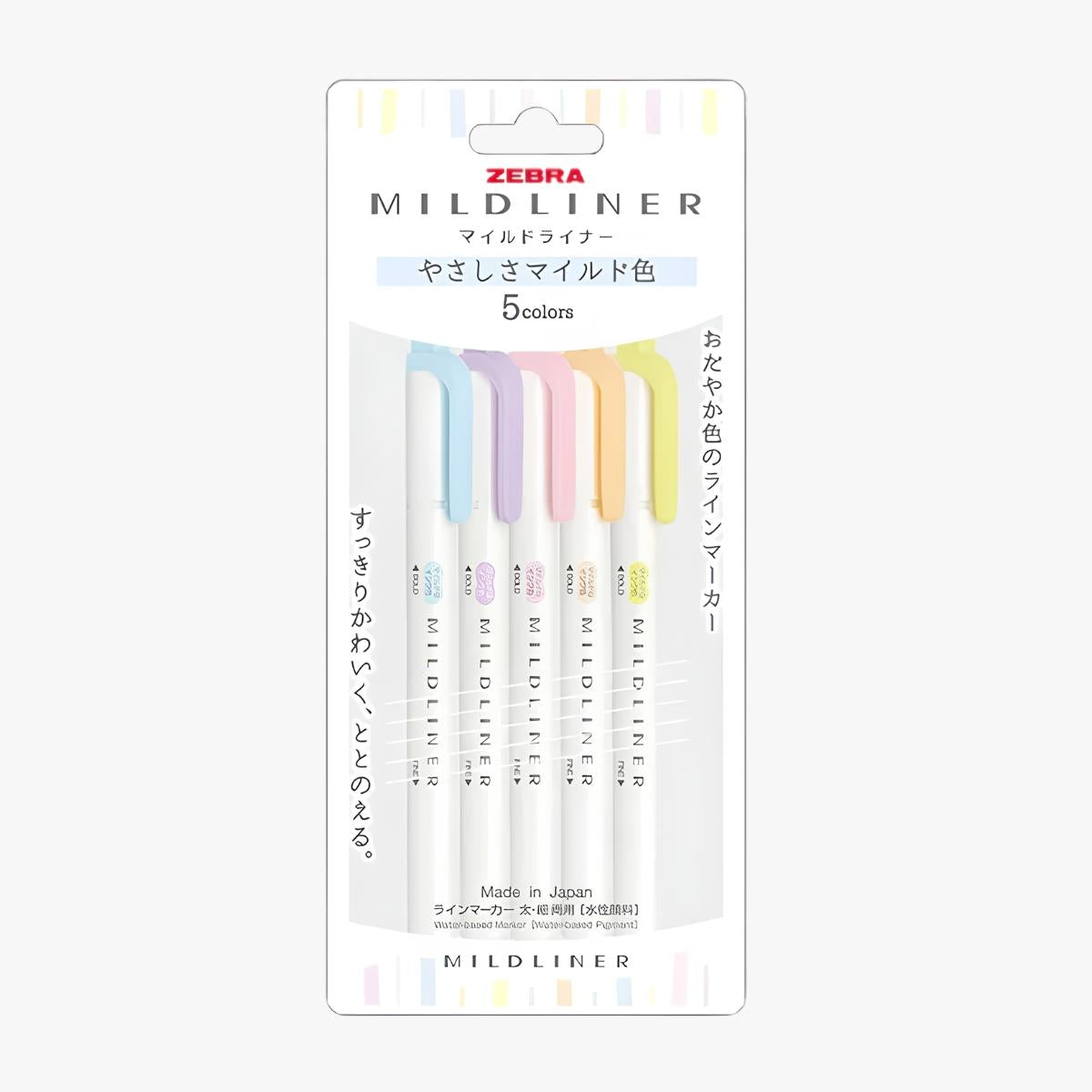 Pastel & Earthy Mildliner Set