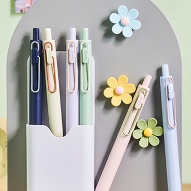 Uni-Ball One F — Cotton Pink Duo