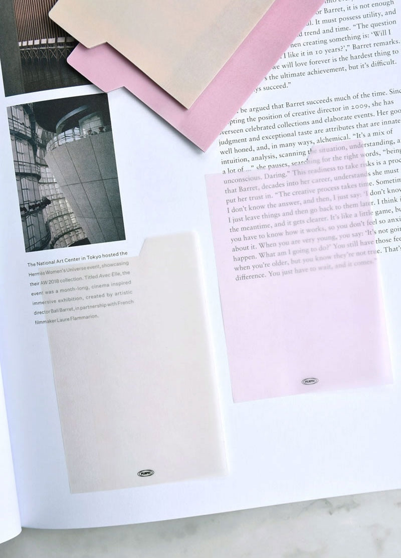Gjennomsiktige Sticky Notes — Index