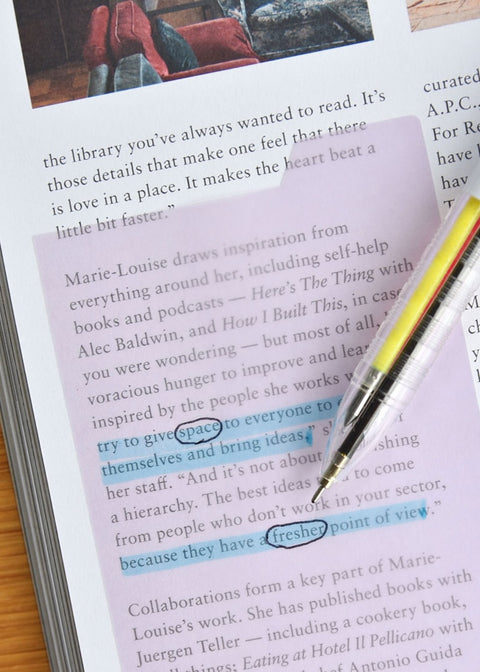 Store Gjennomsiktige Sticky Notes