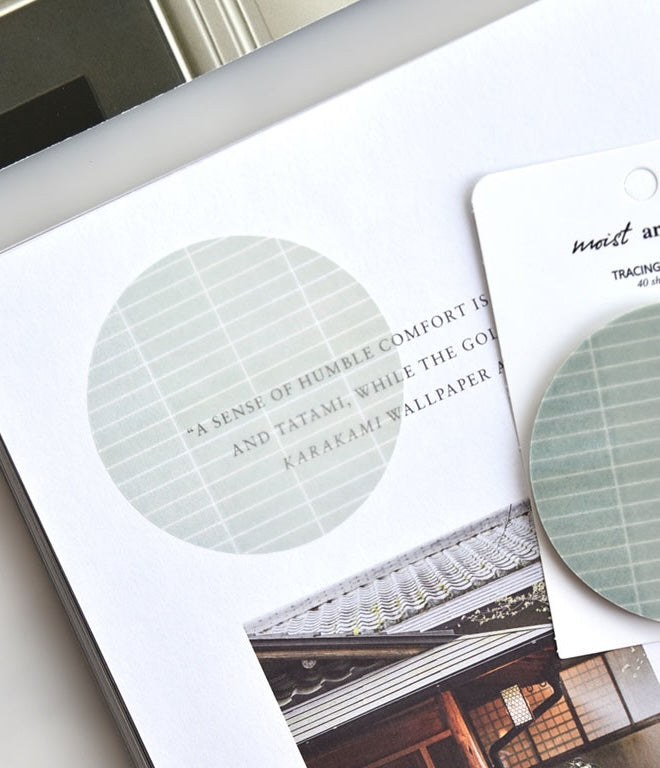 Gjennomsiktige Sticky Notes — Sirkel / Rund