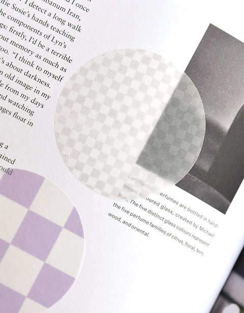 Runde Gjennomsiktige Sticky Notes