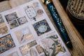 Foiled Stamp Stickers — "Museum"