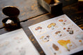 Foiled Stamp Stickers - Mushroom Recipe