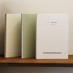 Lay-Flat Notatbok — Assortert Teksturert Papir