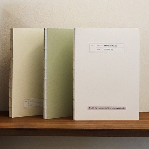 Lay-Flat Notatbok — Assortert Teksturert Papir