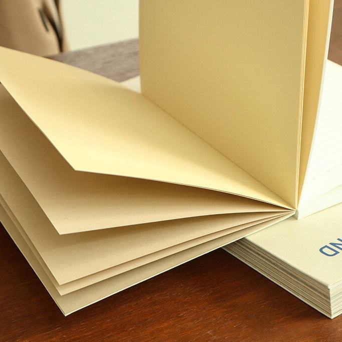 Lay-Flat Notatbok — Assortert Teksturert Papir