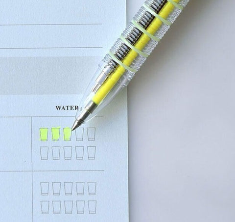 Neon penn med 3 skrivefarger