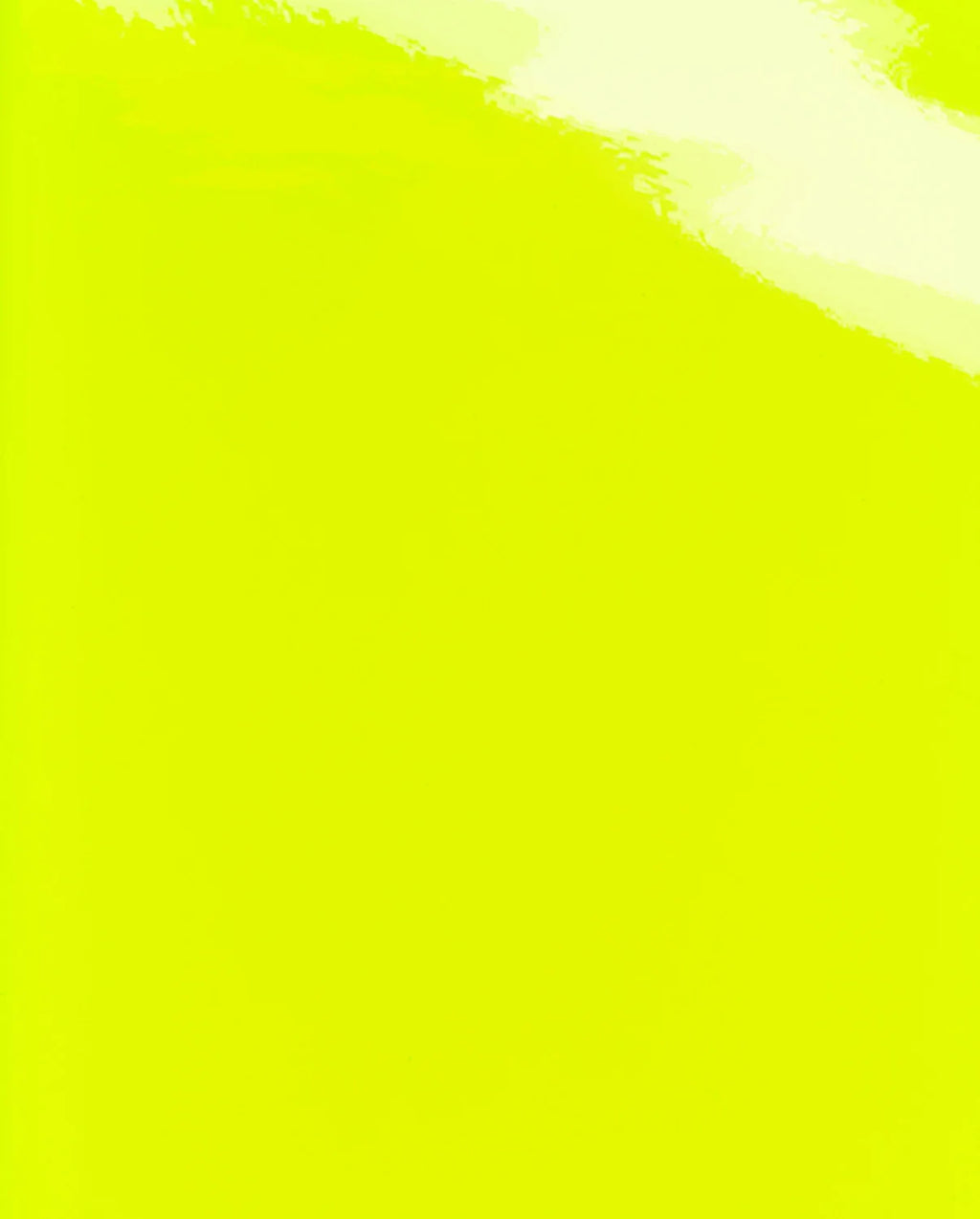 Glossy Bullet Journal — Neon Yellow A6