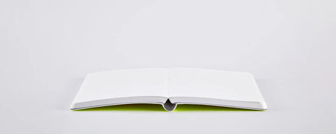 Glossy Bullet Journal — Neon Yellow A6