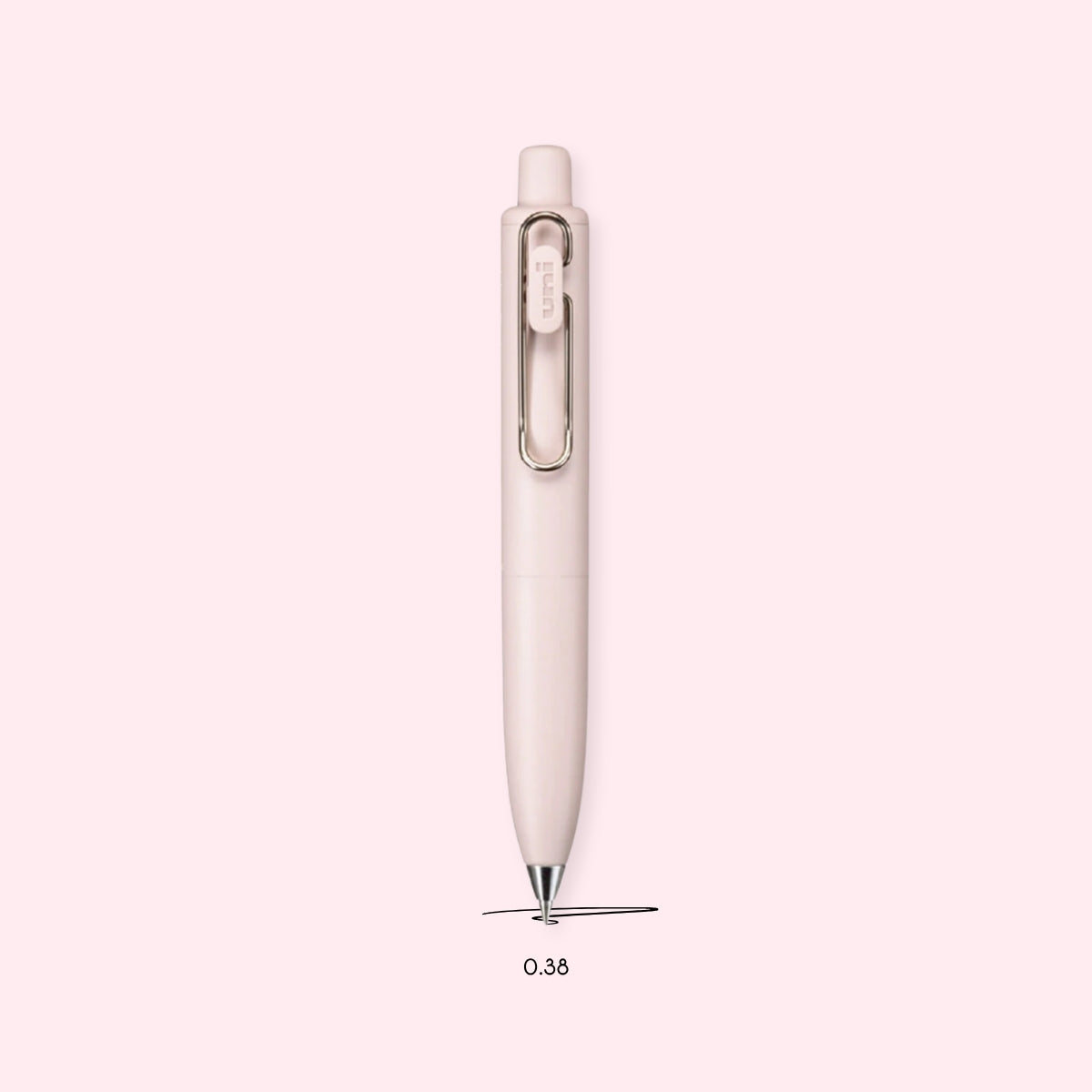 Uni-Ball One P — Peach Milk 0.38