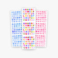 Pearlie Alphabet Stickers